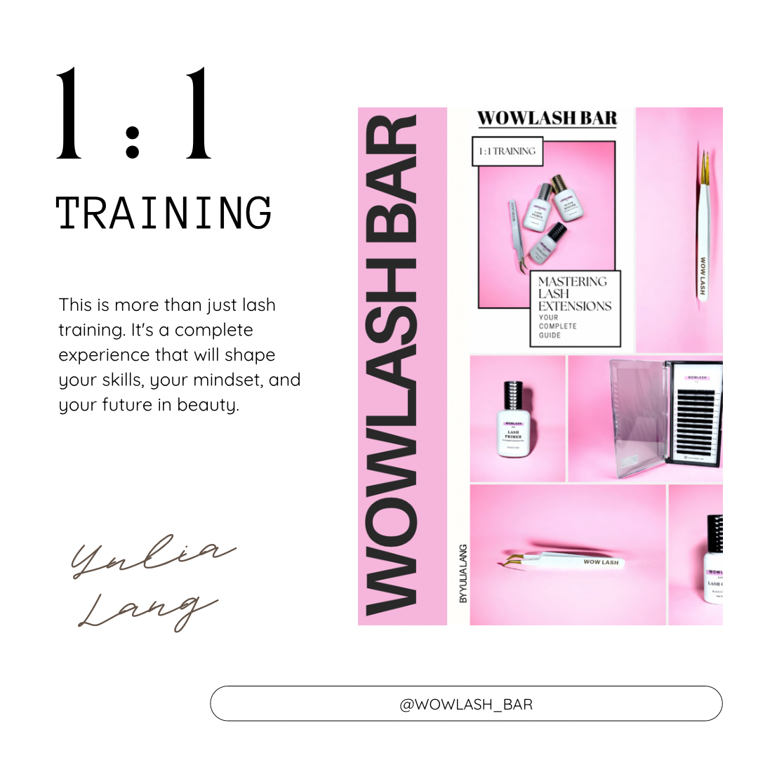 1:1 Lash Training — $350 Deposit